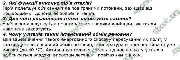 Відповіді Біологія 7 клас Костіков. ГДЗ