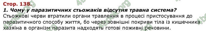 Відповіді Біологія 7 клас Костіков. ГДЗ