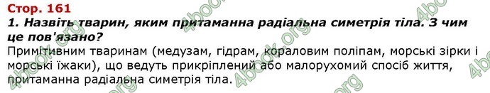 Відповіді Біологія 7 клас Костіков. ГДЗ