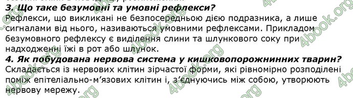 Відповіді Біологія 7 клас Костіков. ГДЗ