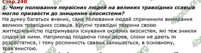 Відповіді Біологія 7 клас Костіков. ГДЗ