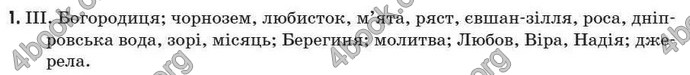 Відповіді Рідна мова 7 клас Пентилюк