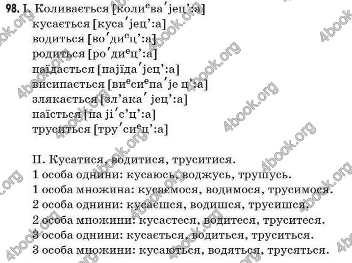 Відповіді Рідна мова 7 клас Пентилюк