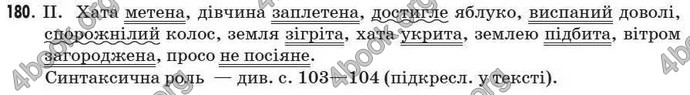 Відповіді Рідна мова 7 клас Пентилюк