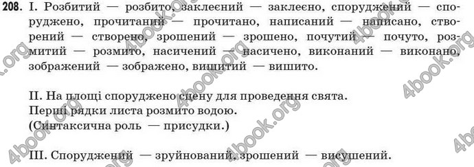 Відповіді Рідна мова 7 клас Пентилюк