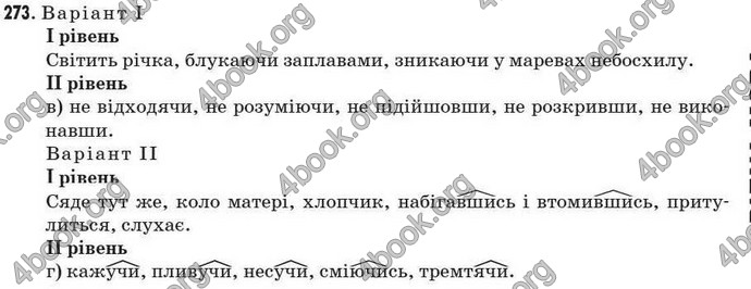 Відповіді Рідна мова 7 клас Пентилюк