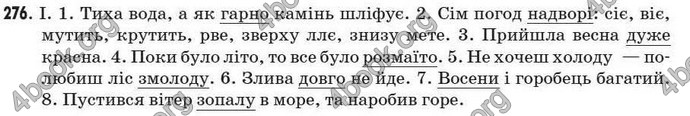 Відповіді Рідна мова 7 клас Пентилюк