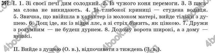 Відповіді Рідна мова 7 клас Пентилюк