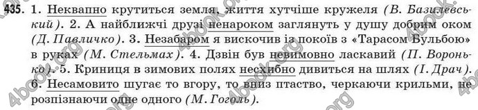 Відповіді Рідна мова 7 клас Глазова