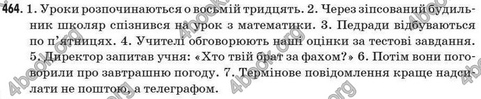 Відповіді Рідна мова 7 клас Глазова