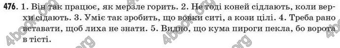 Відповіді Рідна мова 7 клас Глазова