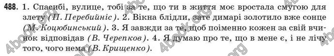 Відповіді Рідна мова 7 клас Глазова