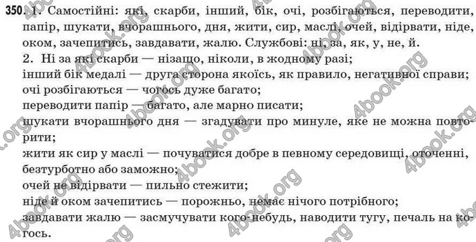 Відповіді Рідна мова 7 клас Єрмоленко 2009. ГДЗ