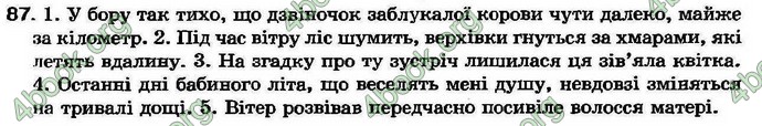 Ответы Українська мова 7 клас Ворон 2007