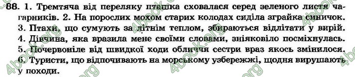 Ответы Українська мова 7 клас Ворон 2007