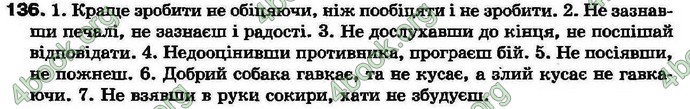 Ответы Українська мова 7 клас Ворон 2007. ГДЗ