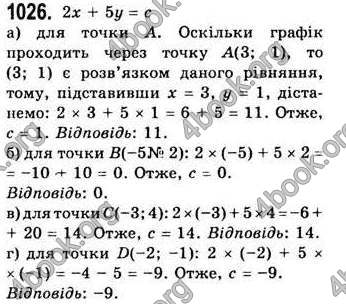 Відповіді Алгебра 7 клас Бевз 2007