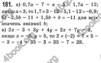 Відповіді Алгебра 7 клас Кравчук 2009. ГДЗ