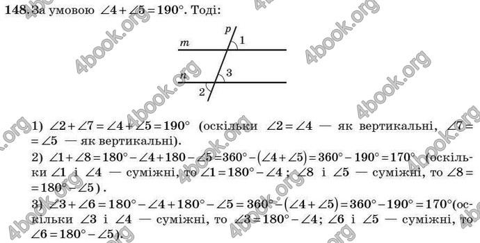 Відповіді Геометрія 7 клас Істер 2007. ГДЗ