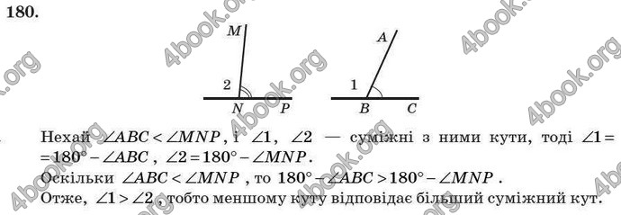 Відповіді Геометрія 7 клас Істер 2007