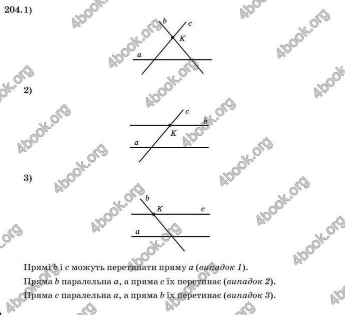 Відповіді Геометрія 7 клас Істер 2007