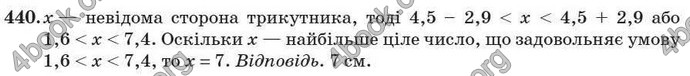 Відповіді Геометрія 7 клас Істер 2007