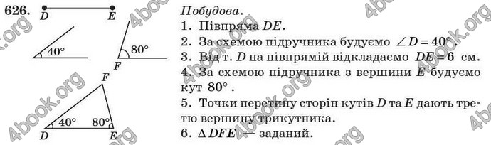 Відповіді Геометрія 7 клас Істер 2007. ГДЗ