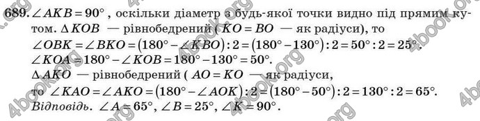 Відповіді Геометрія 7 клас Істер 2007. ГДЗ