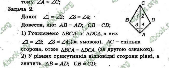 Відповіді Збірник Геометрія 8 клас Мерзляк 2009. ГДЗ