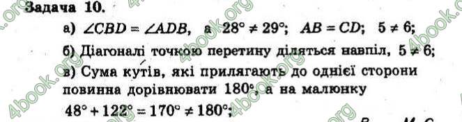 Відповіді Збірник Геометрія 8 клас Мерзляк 2009. ГДЗ