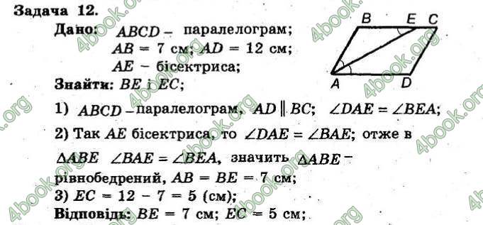 Відповіді Збірник Геометрія 8 клас Мерзляк 2009. ГДЗ