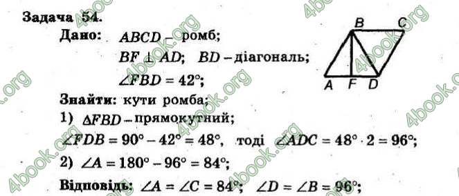 Відповіді Збірник Геометрія 8 клас Мерзляк 2009. ГДЗ