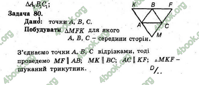 Відповіді Збірник Геометрія 8 клас Мерзляк 2009. ГДЗ