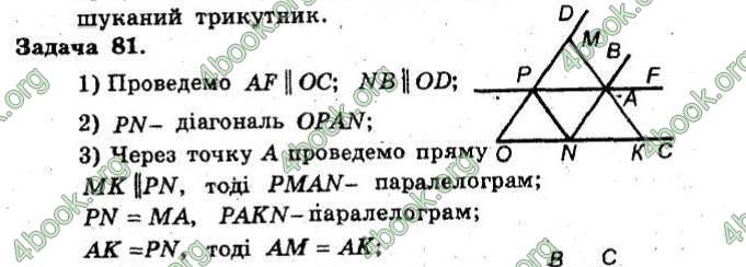 Відповіді Збірник Геометрія 8 клас Мерзляк 2009. ГДЗ