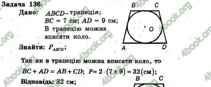 Відповіді Збірник Геометрія 8 клас Мерзляк 2009. ГДЗ