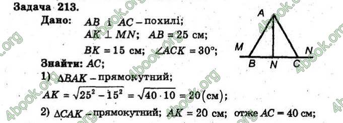 Відповіді Збірник Геометрія 8 клас Мерзляк 2009. ГДЗ