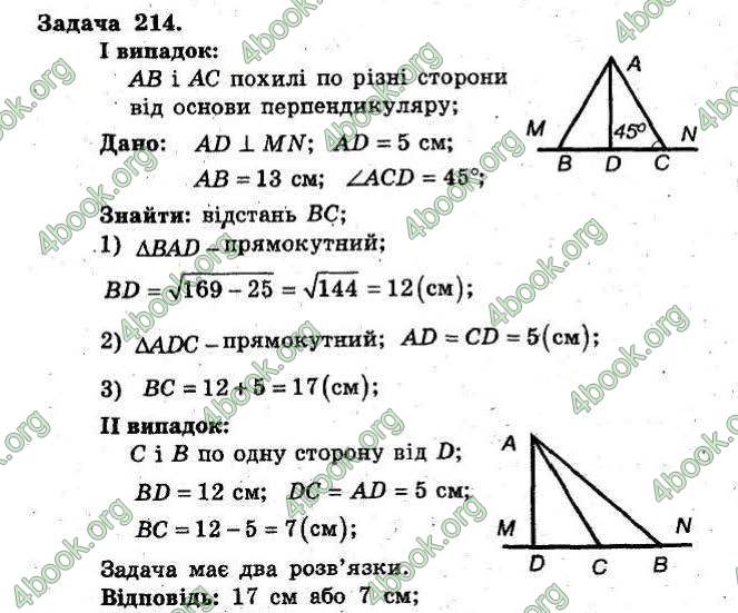 Відповіді Збірник Геометрія 8 клас Мерзляк 2009. ГДЗ