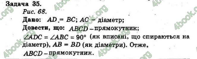 Відповіді Збірник Геометрія 8 клас Мерзляк 2009. ГДЗ