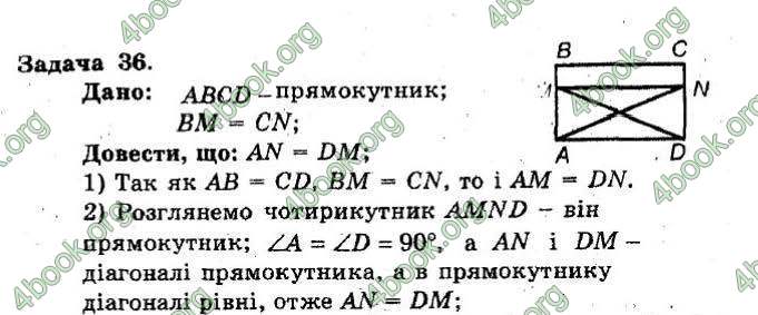 Відповіді Збірник Геометрія 8 клас Мерзляк 2009. ГДЗ