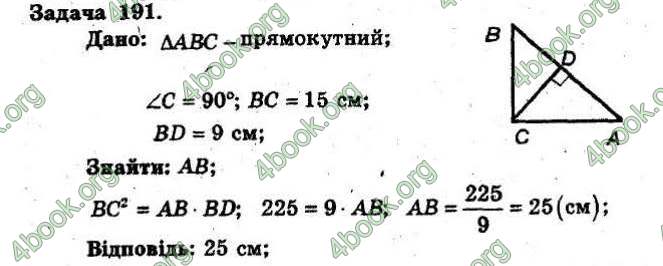 Відповіді Збірник Геометрія 8 клас Мерзляк 2009. ГДЗ