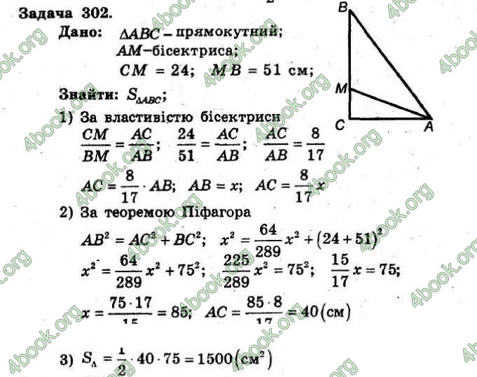 Відповіді Збірник Геометрія 8 клас Мерзляк 2009. ГДЗ