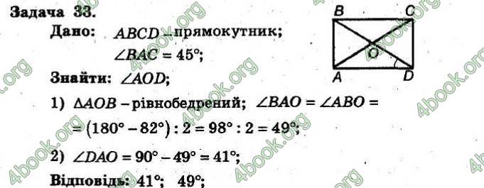 Відповіді Збірник Геометрія 8 клас Мерзляк 2009. ГДЗ