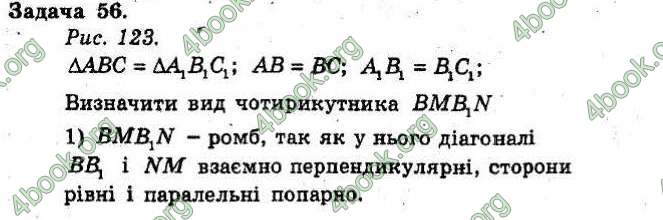 Відповіді Збірник Геометрія 8 клас Мерзляк 2009. ГДЗ