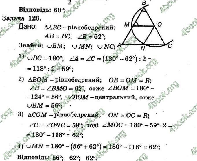 Відповіді Збірник Геометрія 8 клас Мерзляк 2009. ГДЗ