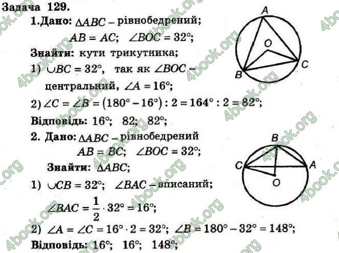 Відповіді Збірник Геометрія 8 клас Мерзляк 2009. ГДЗ