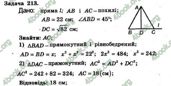 Відповіді Збірник Геометрія 8 клас Мерзляк 2009. ГДЗ