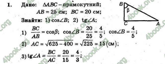 Відповіді Збірник Геометрія 8 клас Мерзляк 2009. ГДЗ