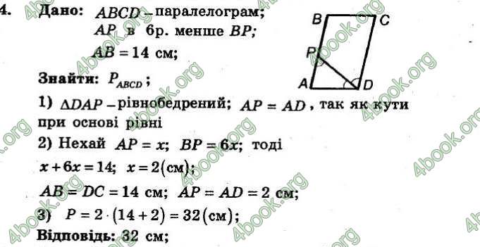 Відповіді Збірник Геометрія 8 клас Мерзляк 2009. ГДЗ