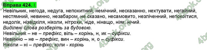 Ответы Українська мова 7 класс Заболотний. ГДЗ (Рус.)