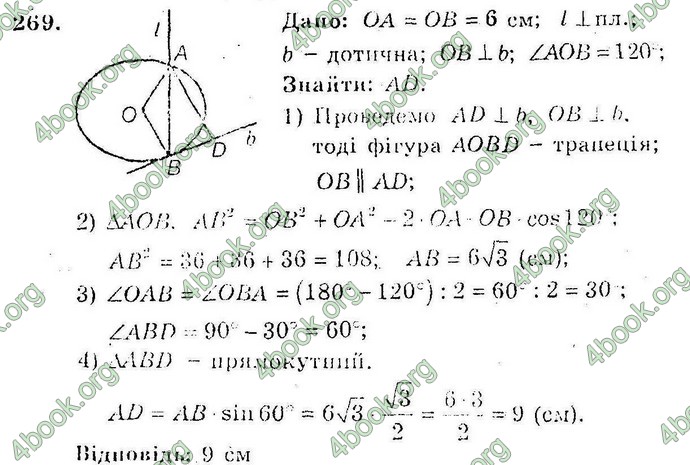 Відповіді Збірник Геометрія 10 клас Мерзляк. ГДЗ